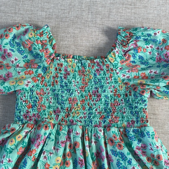 Crewcuts Girls Floral Dress Cottagecore smocked size 5‎ - Picture 10 of 11